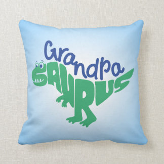 Coussin Grandpa Saurus Graphisme