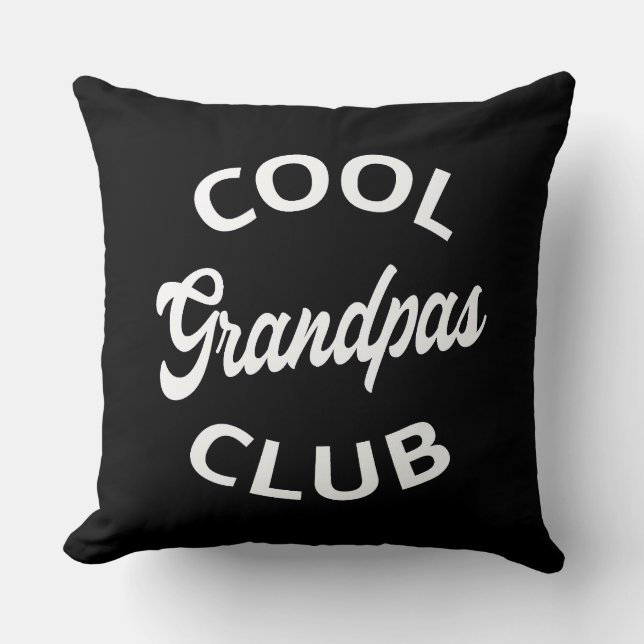Coussin Grandpas Club cool I (Recto)