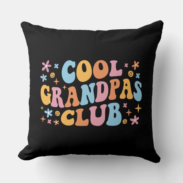 Coussin Grandpas Club cool III (Recto)