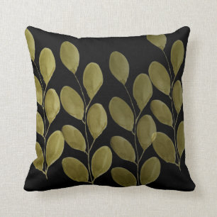 Coussin Grands plateaux de rangement en céramique verte à