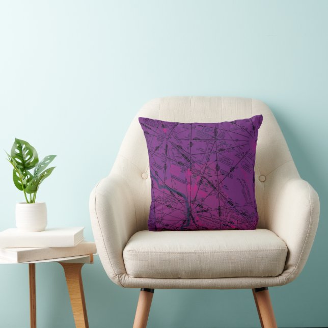 Coussin Graphique aéronautique (Chaise)