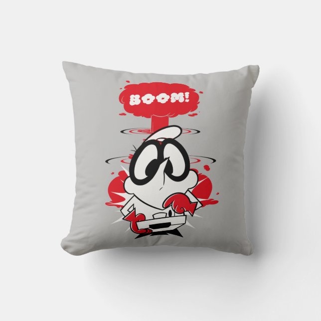 Coussin Graphique Dexter Detonation (Recto)