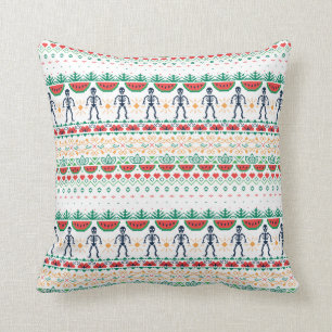 Coussin Graphique mexicain de Frida Kahlo  