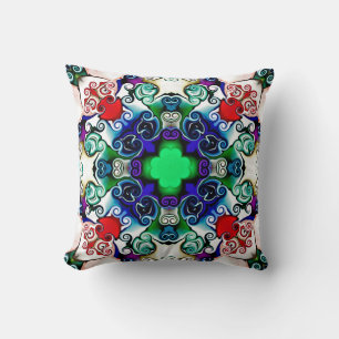 Coussin Graphiques informatiques. Illustration d'un flo ab