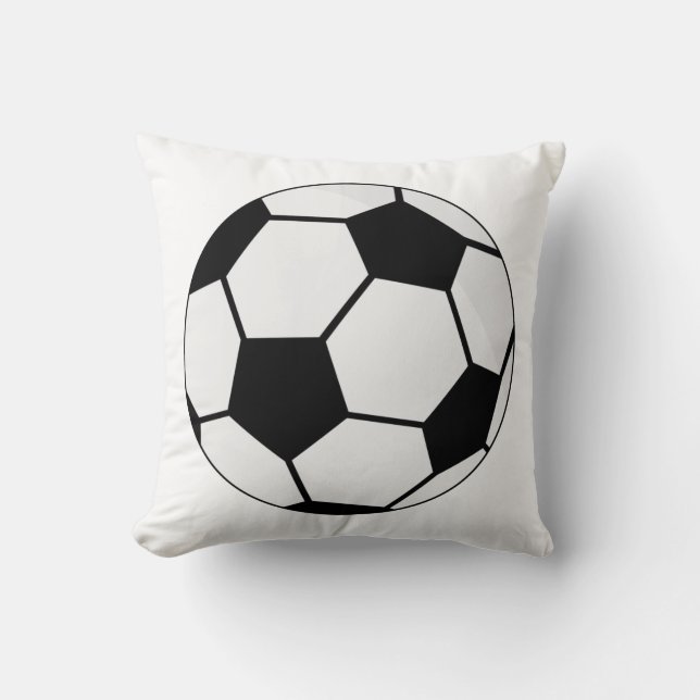 Coussin Graphisme de ballon de football classique Fan de s (Recto)