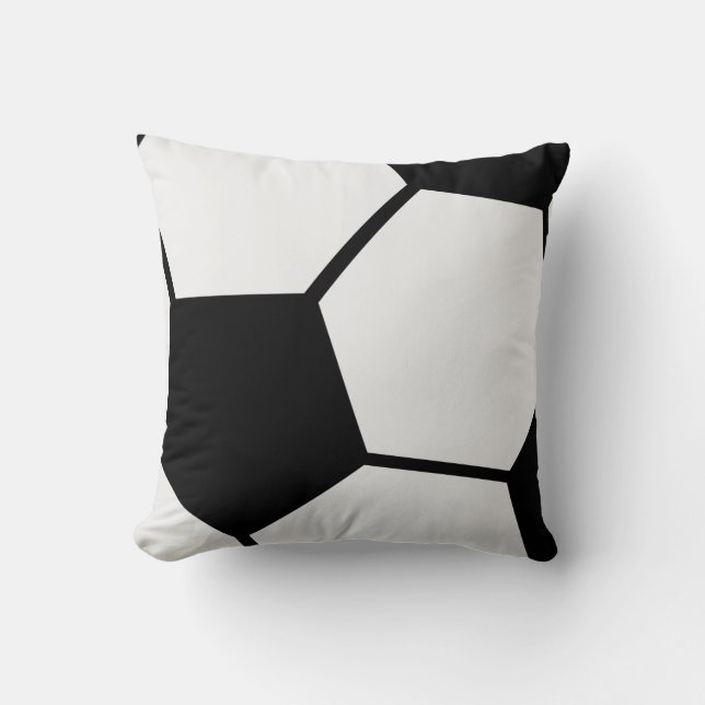Coussin Graphisme de ballon de football classique Fan de s (Recto)
