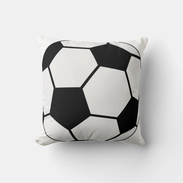 Coussin Graphisme de ballon de football classique Fan de s (Recto)