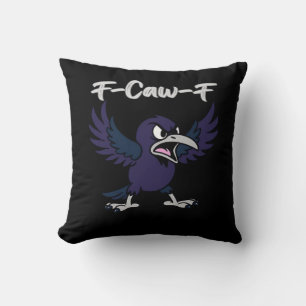 Coussin Graphisme esthétique F-Caw-F