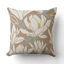 graphisme Magnolia en motif kaki