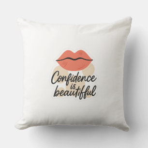 Coussin Gras Lip Art avec vibrations positives - Transpare