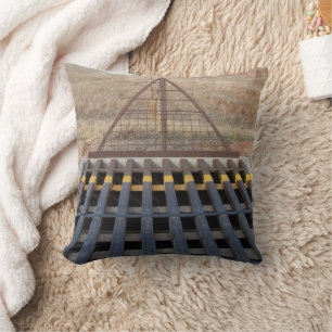 Coussin Gravel Gravel Road. Wyoming, Ouest