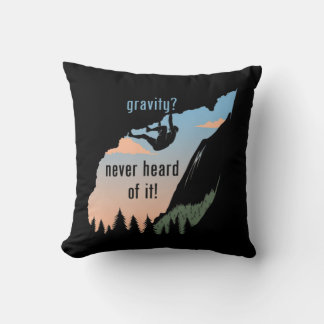Coussin Gravity N'A Jamais Entendu Parler De L'Amusant Roc