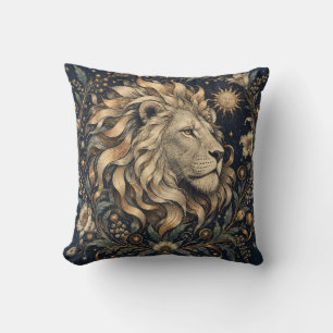 Coussin Gravure botanique de Léo à minuit