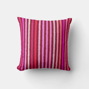 Coussin Gravures - Bourgogne, Violet, Rose