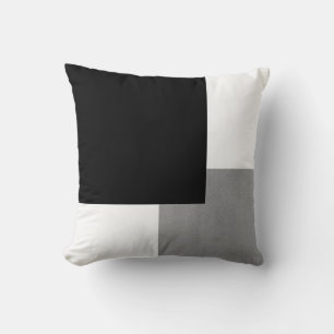 Coussin Gray noir et blanc