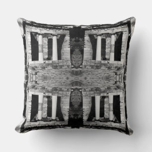 Coussin Grèce Ancienne Trésor des Athéniens Delphes Carte 