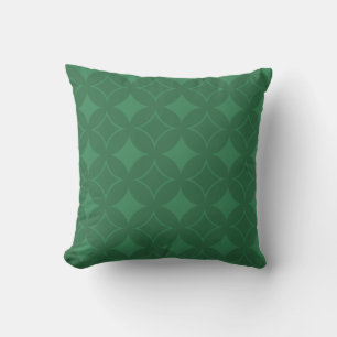Coussin Green Shippo motif
