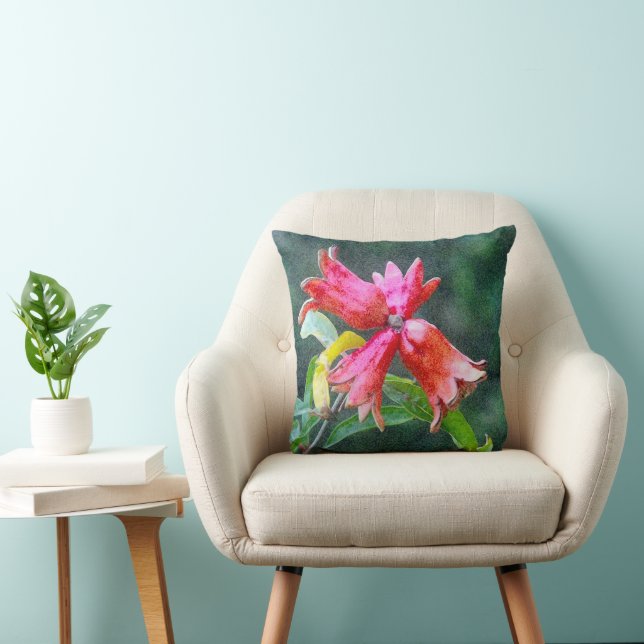 Coussin Grenades, Closeup (Chaise)