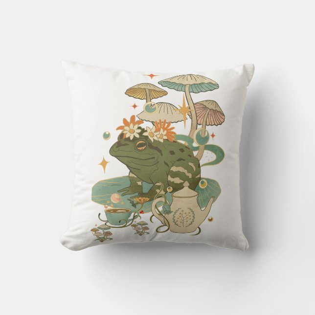 Coussin Grenouille (Recto)