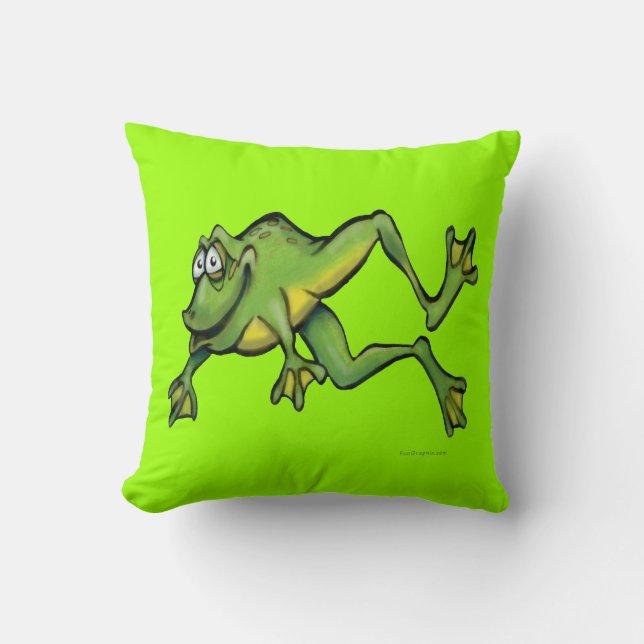 Coussin Grenouille (Recto)