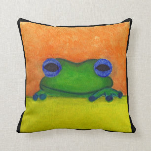 Coussin grenouille