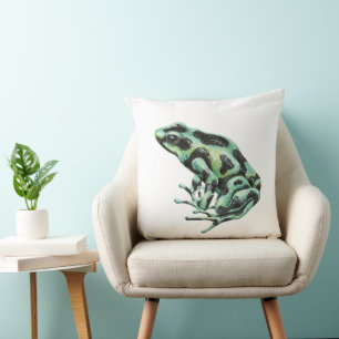 Coussin grenouille à fléchettes