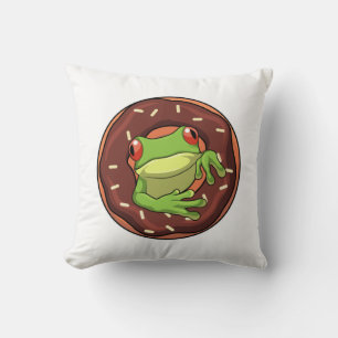 Coussin Grenouille avec beigne