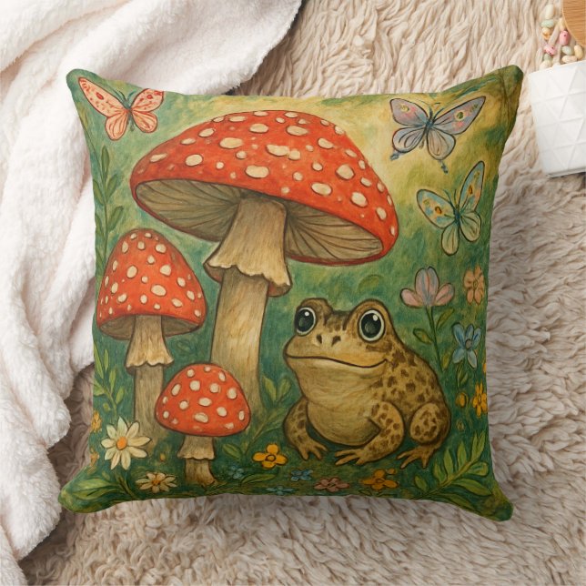 Coussin Grenouille bébé (Couverture)