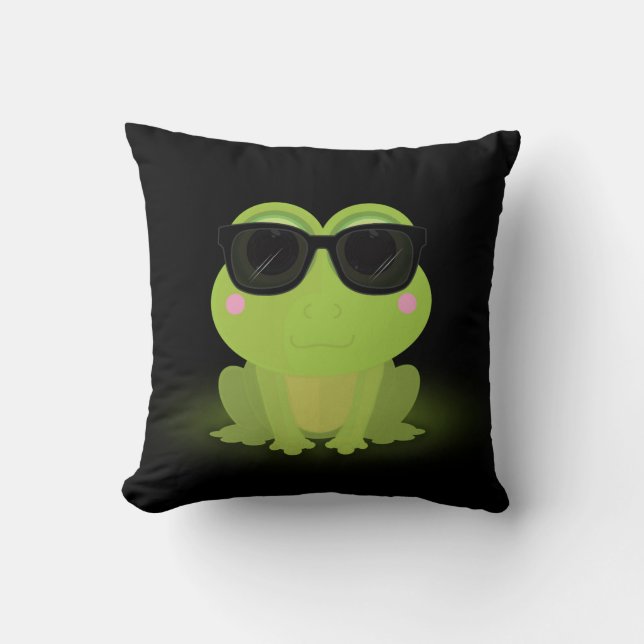 Coussin Grenouille cool (Recto)
