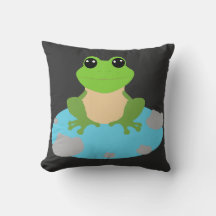 grenouille dans l'étang