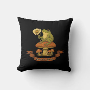 Coussin Grenouille de la maison de fée du jardin Cottageco