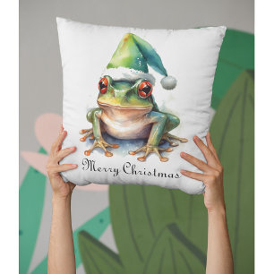 Coussin Grenouille de Noël, coutume