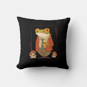 Coussin Grenouille Goblincore Académie Esthétique Champign