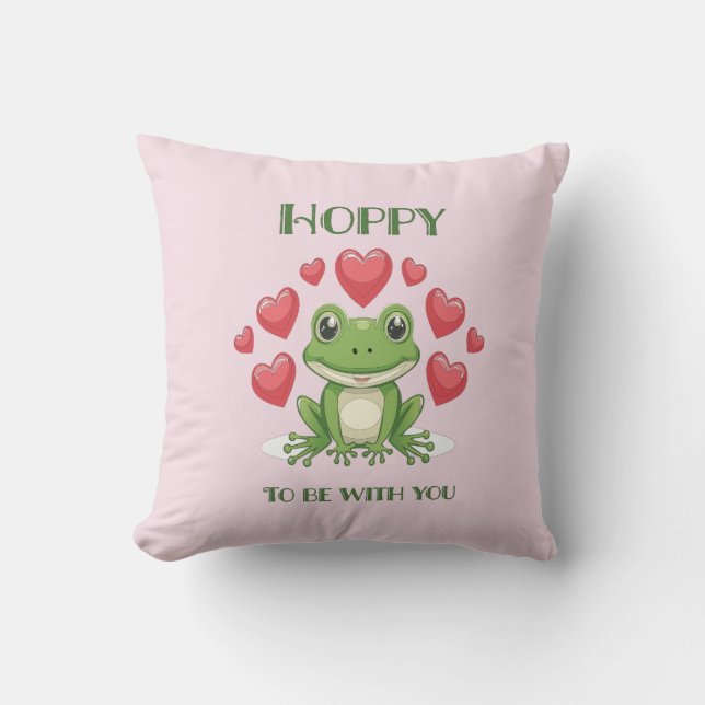 Coussin grenouille sautante (Recto)