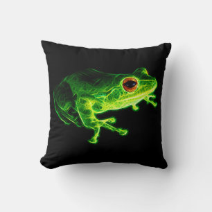 Coussin Grenouille verte