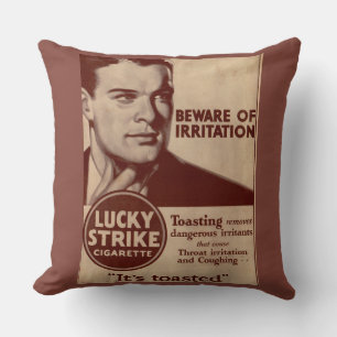 Coussin Grèves chanceuses - Attention à l'irritation
