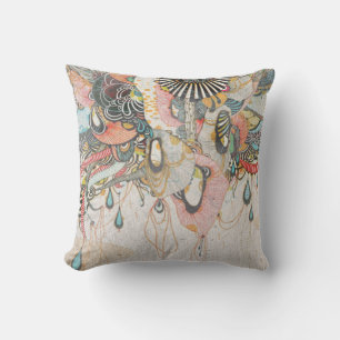 Coussin Gribouillage sur le Langage de Lumière