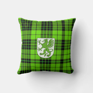 COUSSIN GRIFFIN-TARTAN VERT