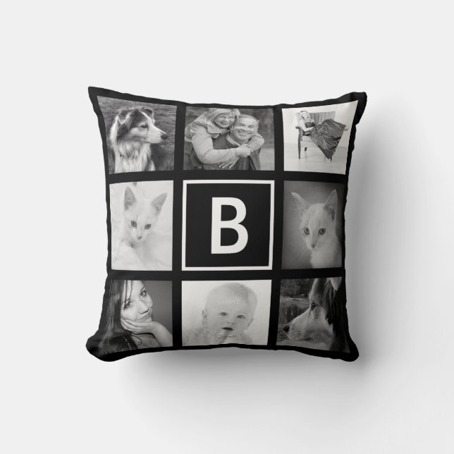 Coussin Grille faite sur commande de photo de (Recto)