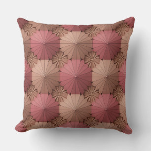 Coussin Grille radiante Padma 3D motif batik
