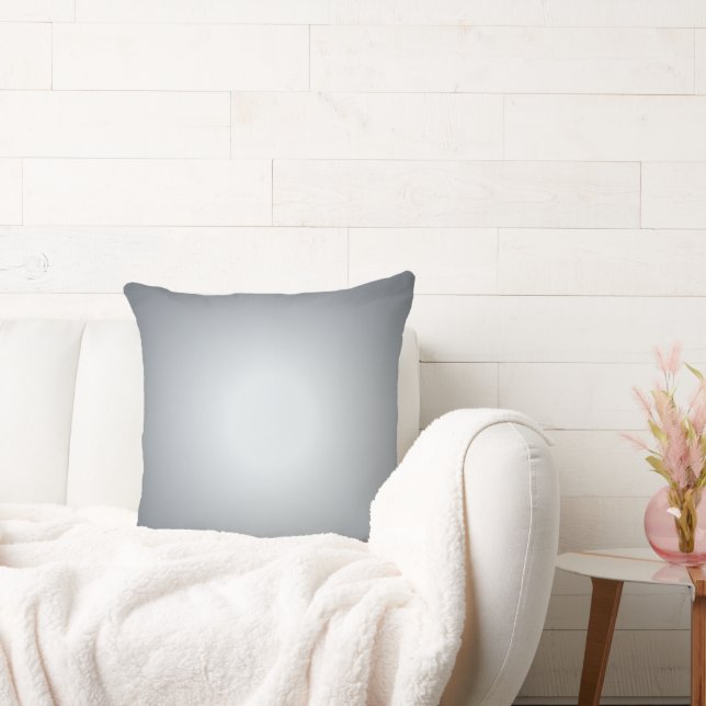 Coussin Gris argenté profond à tons clairs (Canapé)