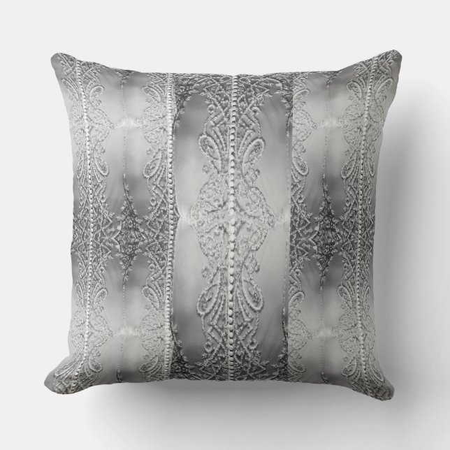 Coussin Gris délicat    (Recto)