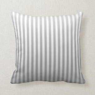Coussin Gris doux et gris blanc