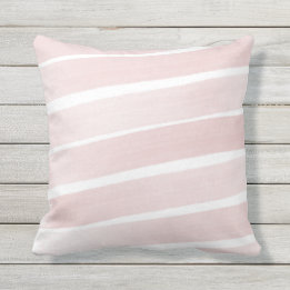 Coussin Gris doux rose clair et blanc