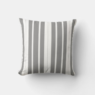 Coussin Gris et blanc