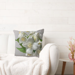 Coussin Gris foncé et clair avec blanc