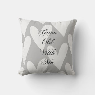 Coussin Gris Gris Vieille Avec Moi Amour