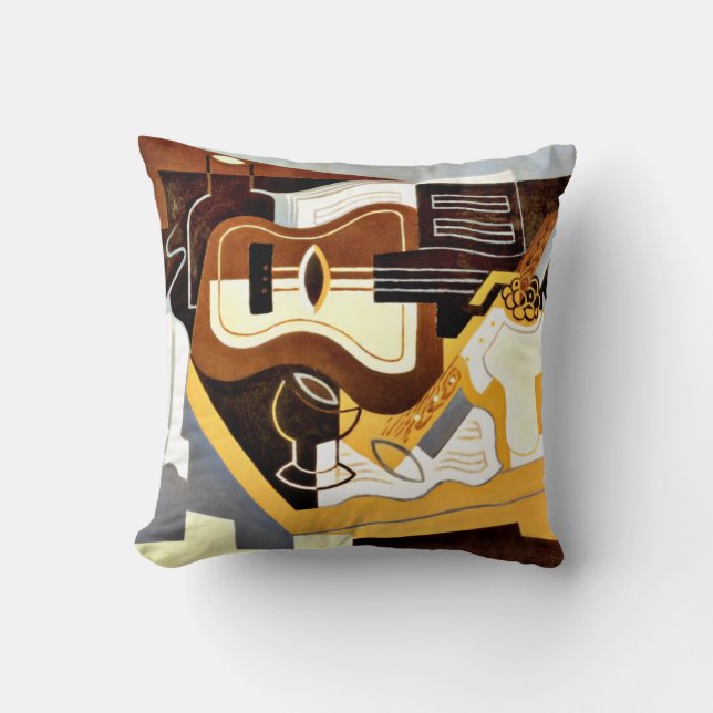 Coussin Gris - Guitare avec Clarinet (Recto)