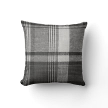 Gris Madras Tartan Motif Texture