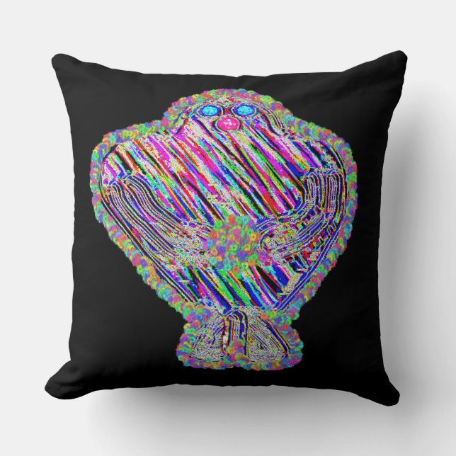 Coussin Grogger le Golem (Recto)